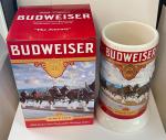 Budweiser 46th Anniversary Holiday Stein Mug