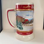 Budweiser 46th Anniversary Holiday Stein Mug