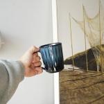 Bosmarlin 15 Oz Ceramic Coffee Mug Set of 4