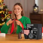 Pukomc Revolver 16oz Ceramic Coffee Mug with Lid