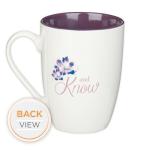 Be Still & Know Inspirational Coffee Mug