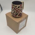 24oz Handmade Ceramic Coffee Mug with Big Handle