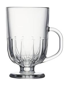 Art Deco Floral Coffee Mugs Set of 4