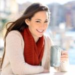 20 OZ Grey Marble Ceramic Coffee Mugs Set