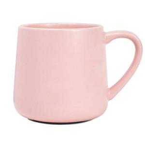 Bosmarlin 18 oz Pink Glossy Ceramic Coffee Mug