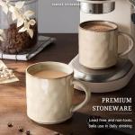 HaWare Set of 4 Stoneware Coffee Mugs