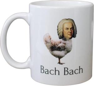 Funny Bach Coffee Mug - Perfect Gift for Musicians