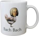 Funny Bach Coffee Mug - Perfect Gift for Musicians
