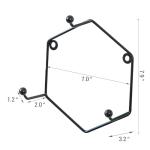 Stylish Wall Mounted Mug Holder Rack Set