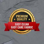 Under NY Sky Gray Twill Chef Apron