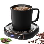 Electric Coffee Mug Warmer and Mug Set