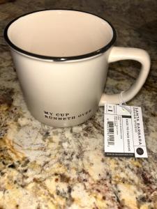 Black and White Face-to-Face Coffee Mug 16oz