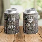 Personalized Camouflage Wedding Can Coolers, Set of 50