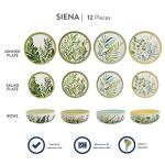 Nature Botanic Forest Ceramic Coffee Mug Set