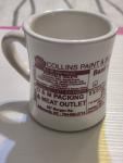 Vintage-Style Ceramic Coffee Mug - 10 oz