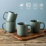 AmorArc 14oz Ceramic Coffee Mugs Set of 6