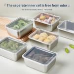 10-Pack 16oz Stainless Steel Snack Containers