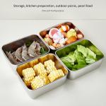 10-Pack 16oz Stainless Steel Snack Containers