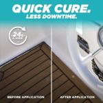 Marine Sealant - Fast-Cure, UV-Resistant Adhesive 10 oz