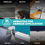 Marine Sealant - Fast-Cure, UV-Resistant Adhesive 10 oz