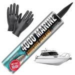 Marine Sealant - Fast-Cure, UV-Resistant Adhesive 10 oz