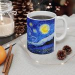 Van Gogh Starry Night Coffee Mug - 11 Oz