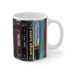 Retro The Cure Cassette Tapes Coffee Mug