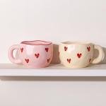 YumiPLUS Cute Ceramic Coffee Mugs - 4 Pack