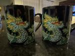 Chiang Mai Dragon Mugs by Schumacher & Williams Sonoma