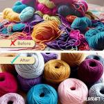 Olikraft Jumbo Yarn Winder for Easy Crochet