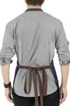 Blue Denim Chef Apron with Adjustable Cotton Straps