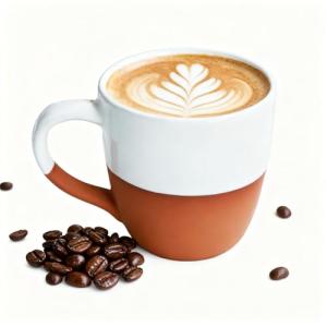 Western Style 12oz Ceramic Coffee Mug with Handle