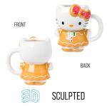 Hello Kitty Gingerbread 3D Sculpted Ceramic Mug