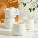 Teocera Stackable 16oz Ceramic Coffee Mugs Set