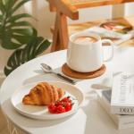 Teocera Stackable 16oz Ceramic Coffee Mugs Set