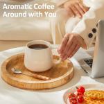 Teocera Stackable 16oz Ceramic Coffee Mugs Set