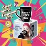 Funny Black Coffee Mug for Gag Gifts