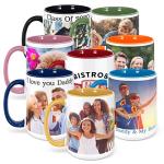 Personalized Photo Coffee Mugs - 11 oz & 15 oz