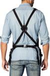 Stylish Gray Tool Apron with 18 Pockets
