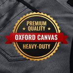 Stylish Gray Tool Apron with 18 Pockets