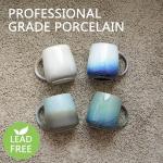 Large Pale Green Ceramic Coffee Mug - 23 Oz