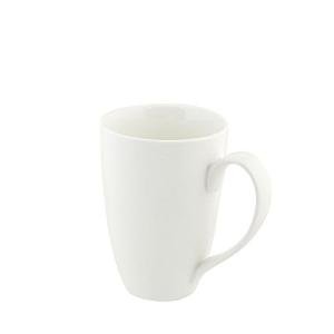 16 Oz White Barrel Mugs, Set of 6