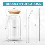 Faith Over Fear Glass Mug for Christian Women