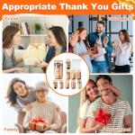 Inspirational Thank You Glass Cups with Lids