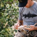 Nature-Inspired Black Lantern Coffee Mug - 15oz