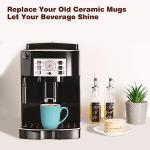 Blue 16 oz Large Coffee Mug with Handle