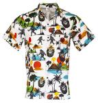 Funny Bigfoot Hawaiian Print Coffee Mug