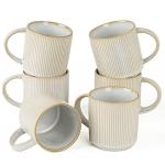 Famiware Star 12 oz Ceramic Coffee Mug Set