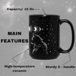 Funny Black Cat Mug for Cat Lovers