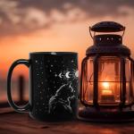 Funny Black Cat Mug for Cat Lovers